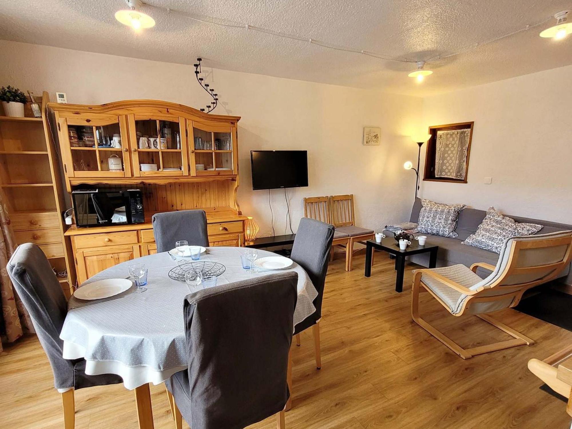Апартаменты Duplex 3 Pieces Aux Gets, Proche Pistes Avec Parking Et Wifi - Fr-1-598-23 Ле-Гет Экстерьер фото